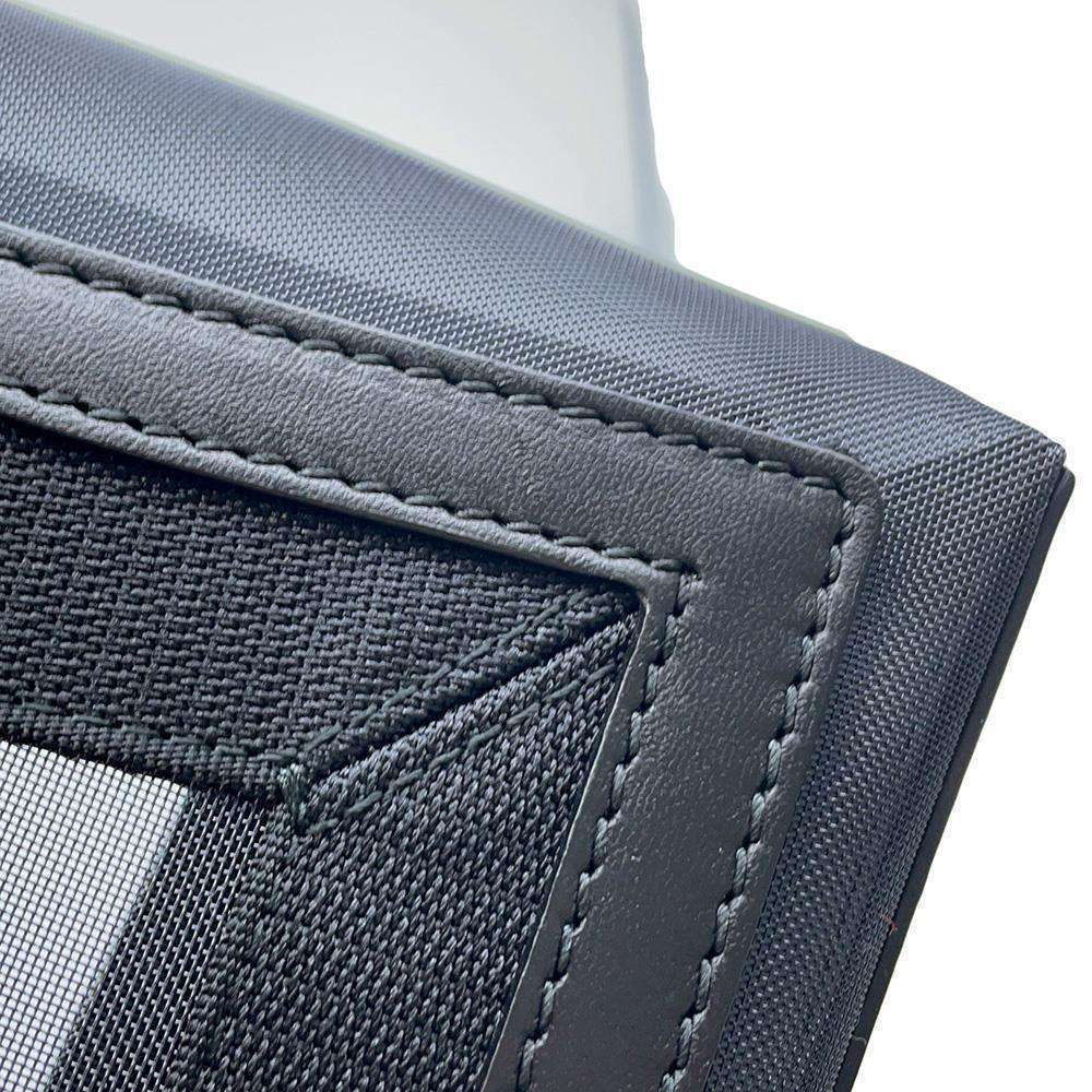Balenciaga Tote Bag Navy Blue Cabas Clutch Mesh Black - Picture 8 of 12